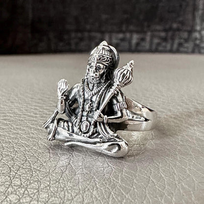 Hanuman Lord Maruti Ramayana Hinduism Deity Monkey God Ring