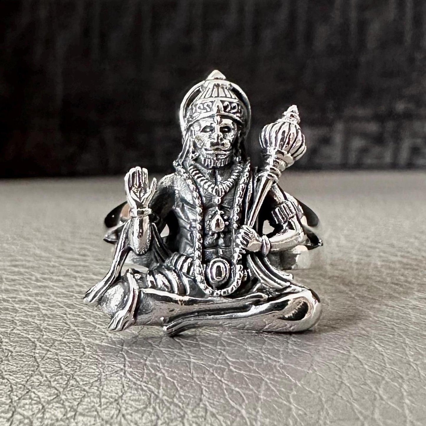 Hanuman Lord Maruti Ramayana Hinduism Deity Monkey God Ring