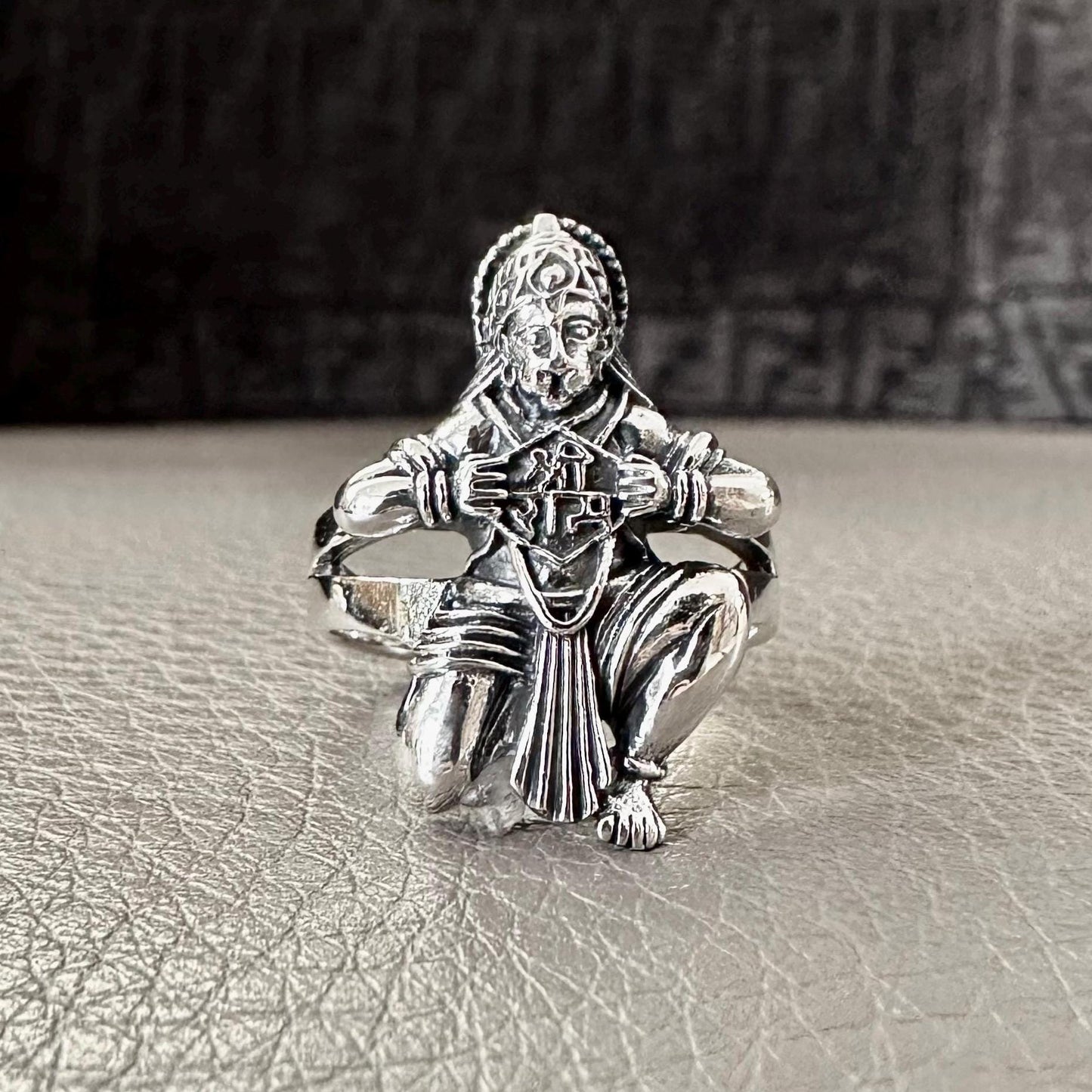 Hanuman Lord Maruti Ramayana Hinduism Deity Monkey God Ring