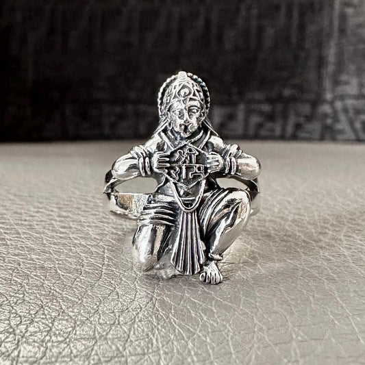 Hanuman Lord Maruti Ramayana Hinduism Deity Monkey God Ring