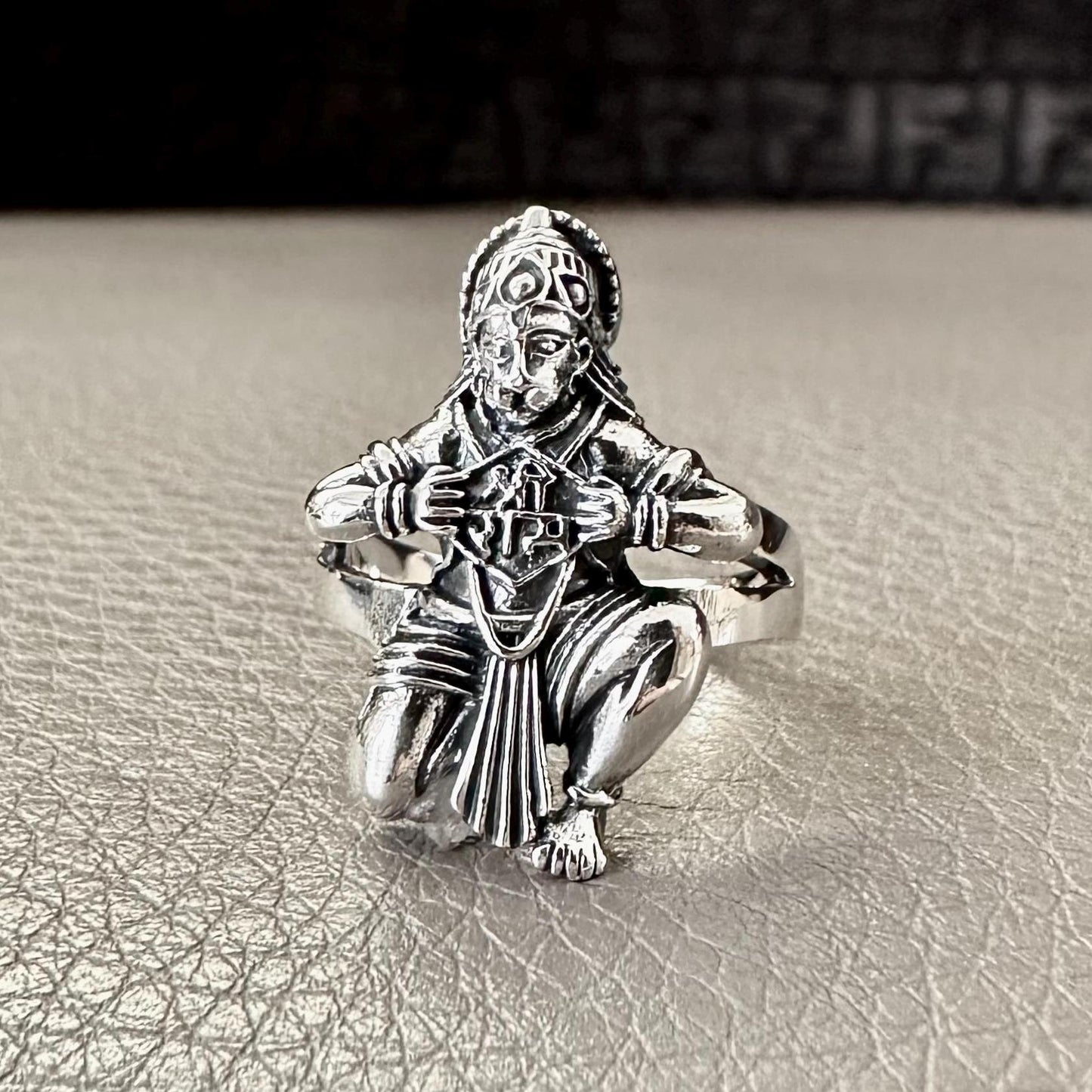 Hanuman Lord Maruti Ramayana Hinduism Deity Monkey God Ring