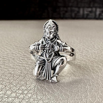 Hanuman Lord Maruti Ramayana Hinduism Deity Monkey God Ring