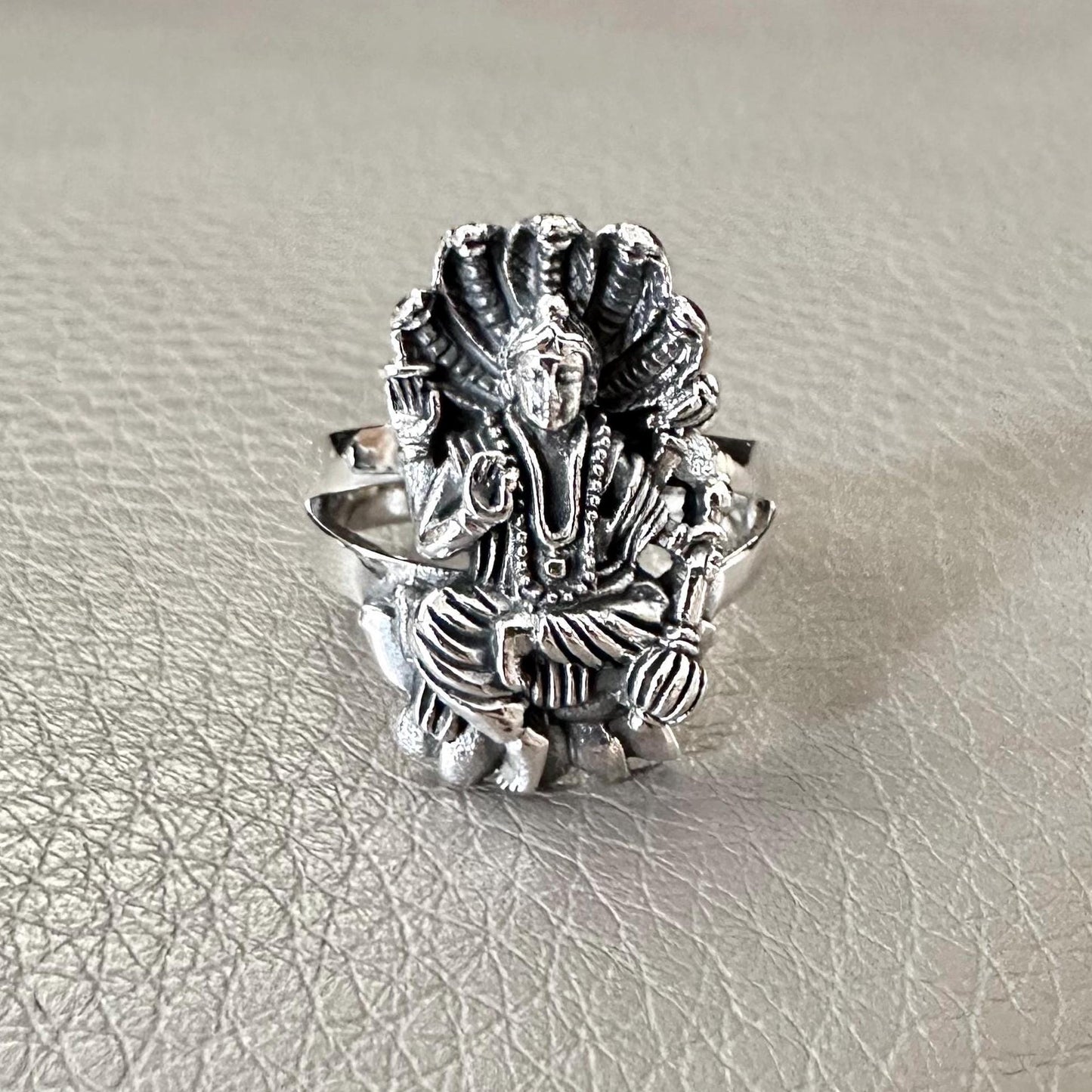 Vishnu Hinduism God Narayana Trimurti Vaishnavism Hindi Deity Ring
