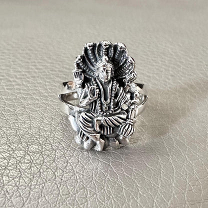 Vishnu Hinduism God Narayana Trimurti Vaishnavism Hindi Deity Ring