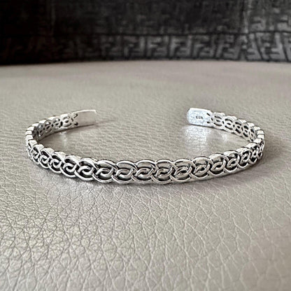 Celtic Knot Infinity Knot Viking Eternal Cuff Bracelet