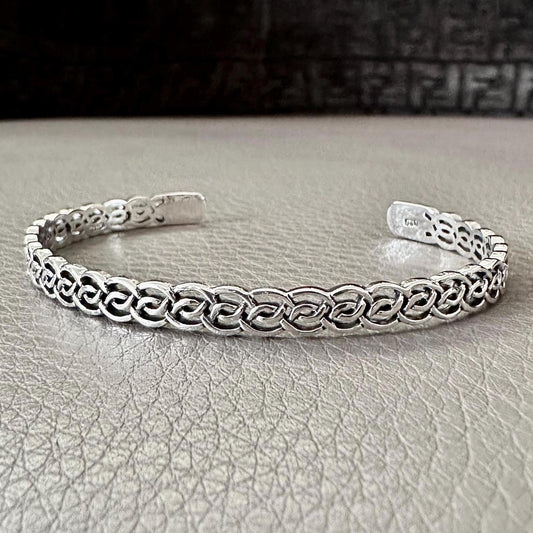Celtic Knot Infinity Knot Viking Eternal Cuff Bracelet