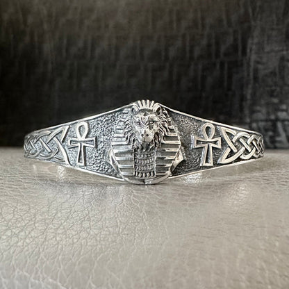 Sekhmet Egyptian Goddess Cuff Bracelet