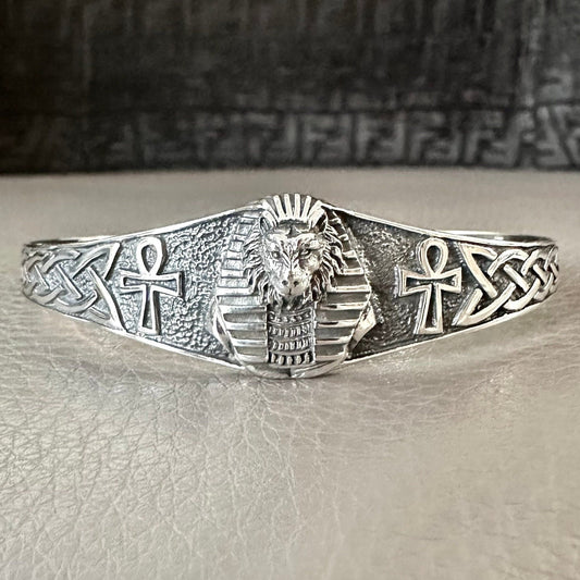 Sekhmet Egyptian Goddess Cuff Bracelet