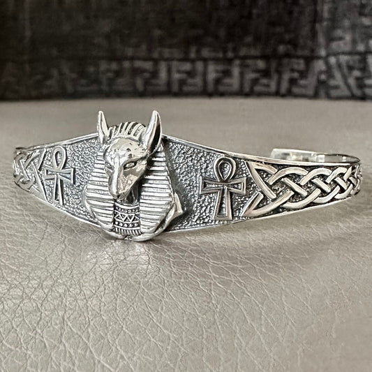 Anubis Bracelet Egyptian God Egypt Deities Cuff Bracelet