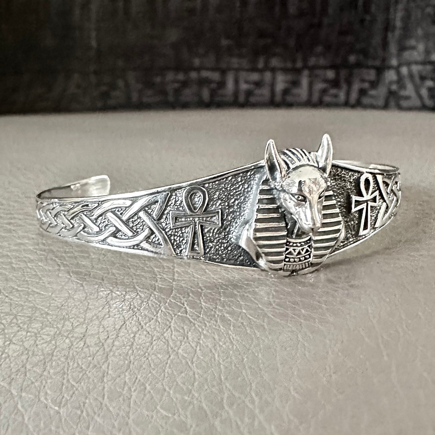 Anubis Bracelet Egyptian God Egypt Deities Cuff Bracelet