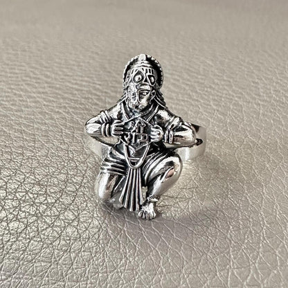 Hanuman Lord Maruti Ramayana Hinduism Deity Monkey God Ring