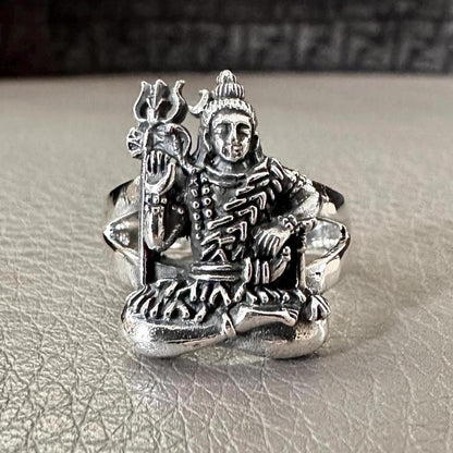 Shiva Hinduism God Trimurti Mahadeva Shaivism Hindi Deity Ring