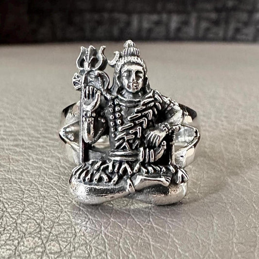 Shiva Hinduism God Trimurti Mahadeva Shaivism Hindi Deity Ring