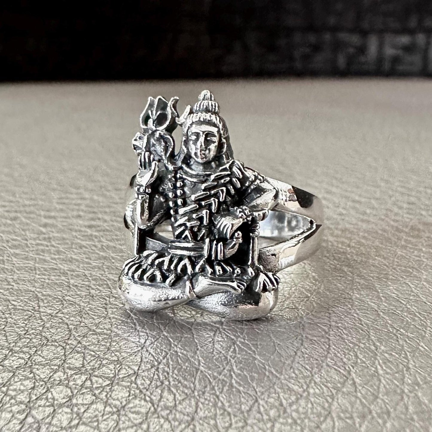 Shiva Hinduism God Trimurti Mahadeva Shaivism Hindi Deity Ring