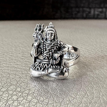 Shiva Hinduism God Trimurti Mahadeva Shaivism Hindi Deity Ring