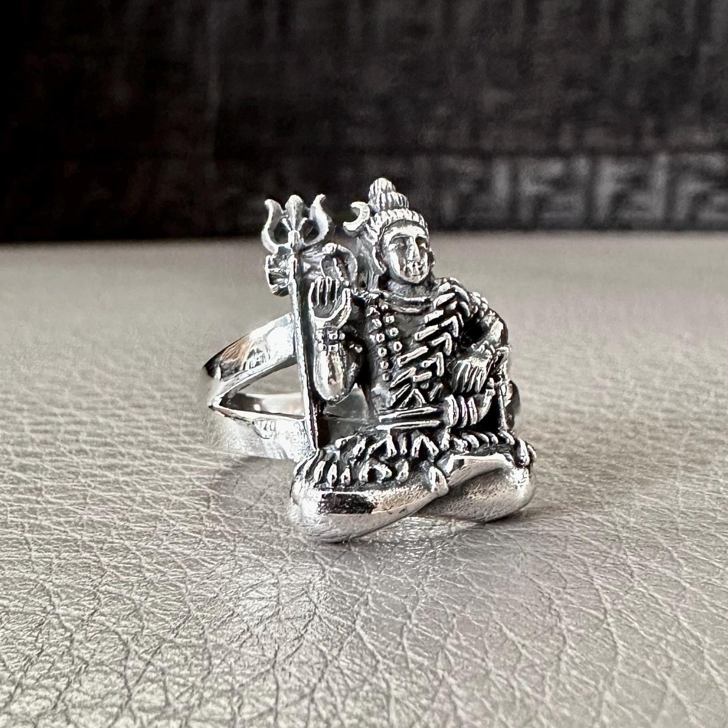 Shiva Hinduism God Trimurti Mahadeva Shaivism Hindi Deity Ring