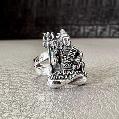Shiva Hinduism God Trimurti Mahadeva Shaivism Hindi Deity Ring