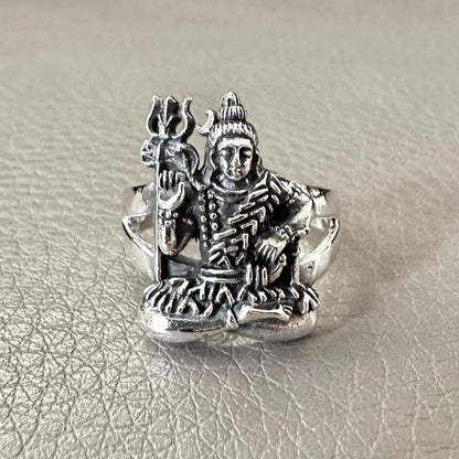 Shiva Hinduism God Trimurti Mahadeva Shaivism Hindi Deity Ring