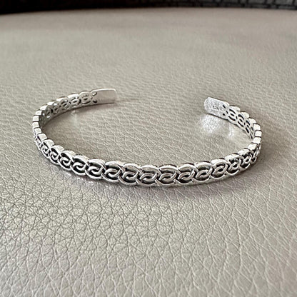 Celtic Knot Infinity Knot Viking Eternal Cuff Bracelet