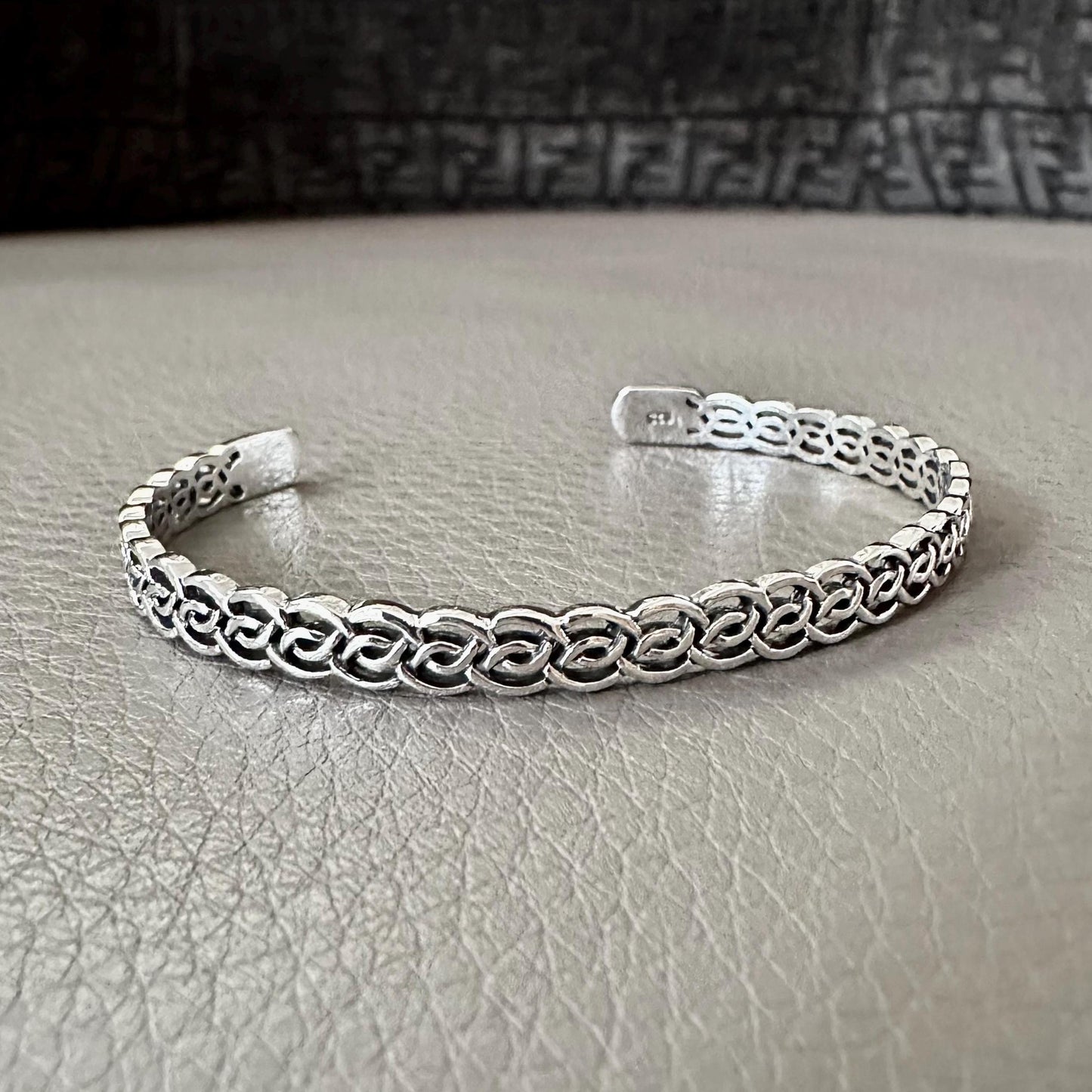 Celtic Knot Infinity Knot Viking Eternal Cuff Bracelet