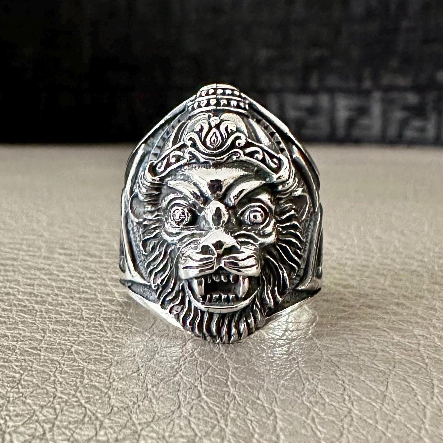 Hanuman Lord Maruti Ramayana Hinduism Monkey Ring