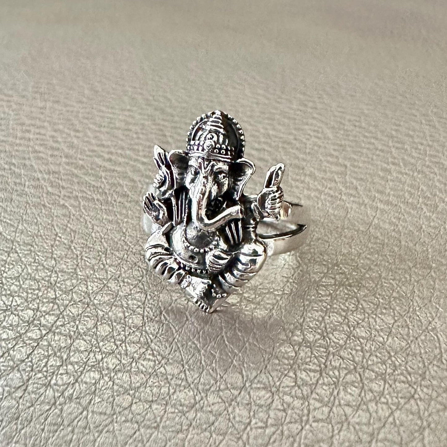Ganesha Hinduism Elephant God Ganapati Hindi Deity Ring