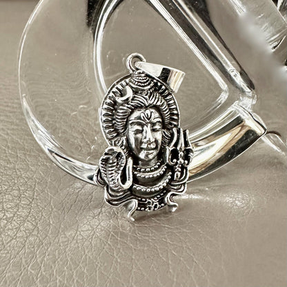 Shiva Hinduism God Trimurti Mahadeva Deity Pendant/Necklace