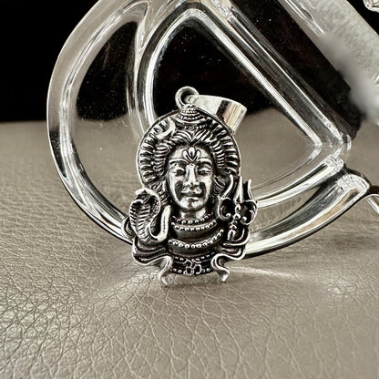 Shiva Hinduism God Trimurti Mahadeva Deity Pendant/Necklace