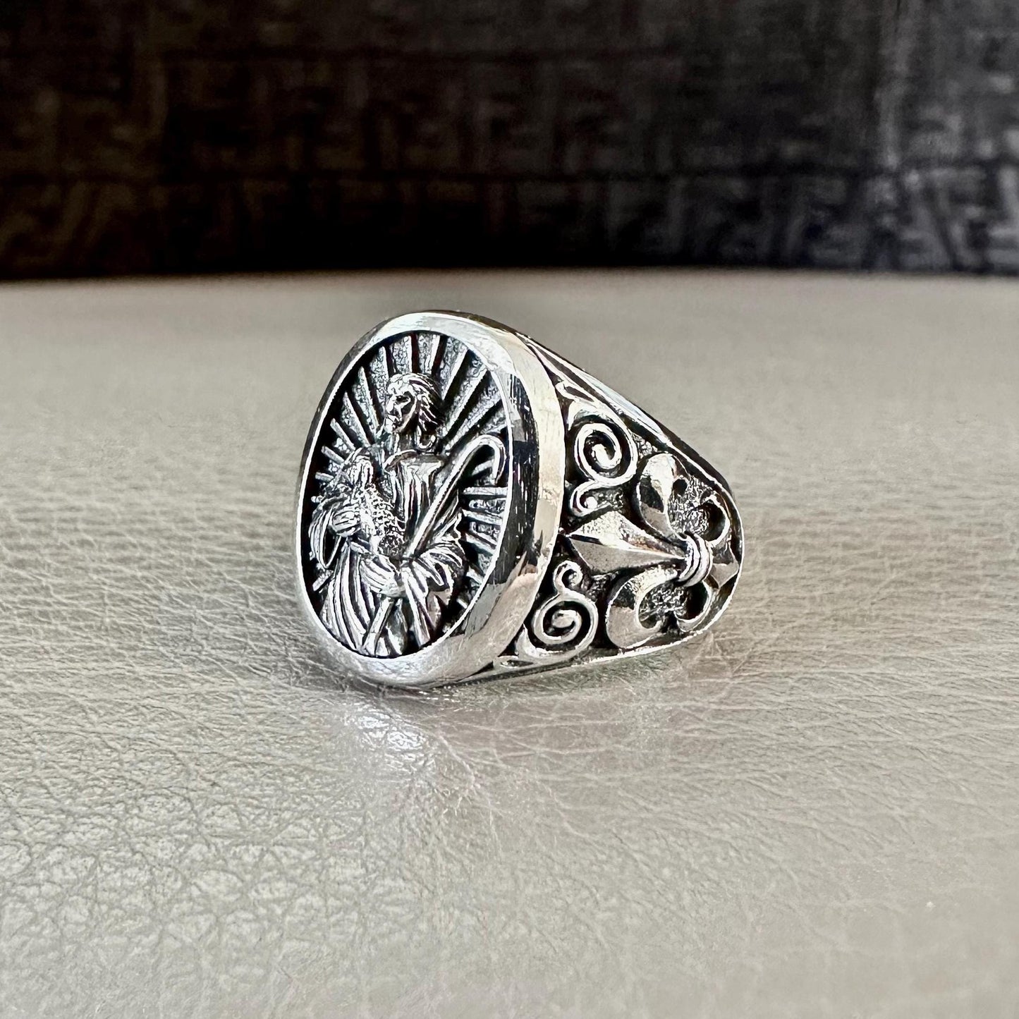 Jesus Christ YHWH Yahweh Hebrew Jewish God Ring