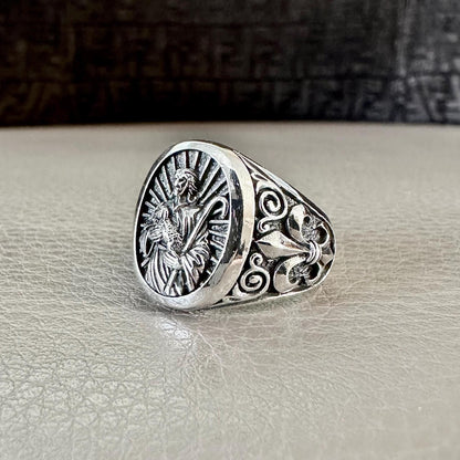 Jesus Christ YHWH Yahweh Hebrew Jewish God Ring