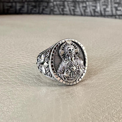 Jesus Christ YHWH Yahweh Hebrew Jewish Christian God Ring