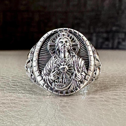 Jesus Christ YHWH Yahweh Hebrew Jewish Christian God Ring