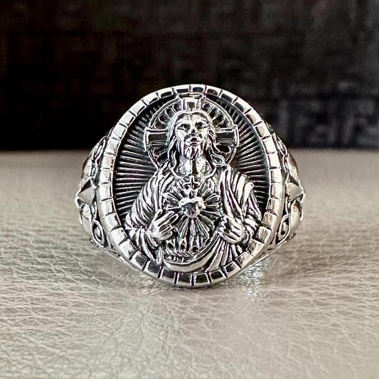 Jesus Christ YHWH Yahweh Hebrew Jewish Christian God Ring