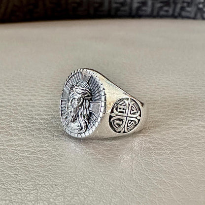 Jesus YHWH Yahweh Hebrew Jewish Christian God Ring