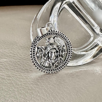 Luna Deities Crescent Moon Goddess Wiccan Pendant/Necklace