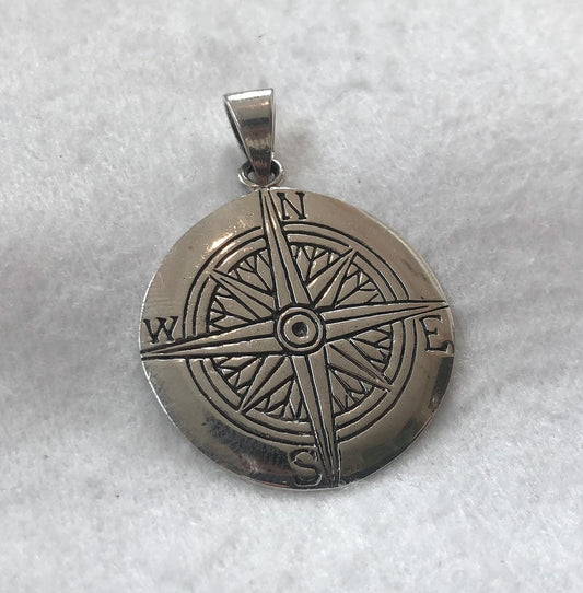 Compass North Star Sailor Amulet Pendant/Necklace