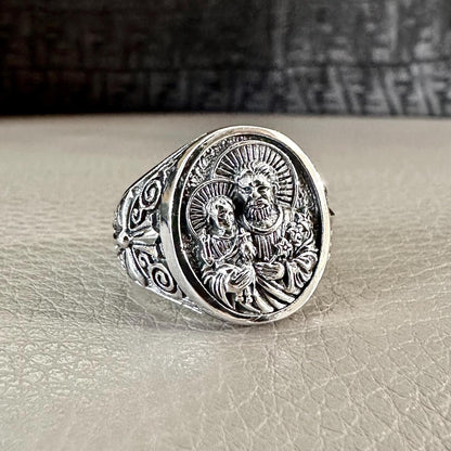 Saint Anthony of Padua Jesus Patron Ring