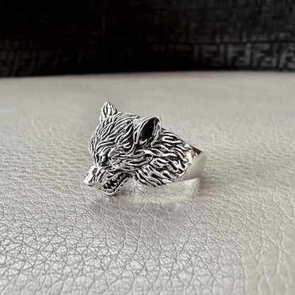 Fenrir Viking Wolf God Norse Mythology Ring