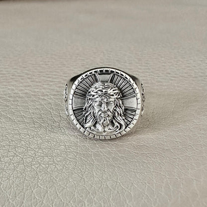 Jesus YHWH Yahweh Hebrew Jewish Christian God Ring