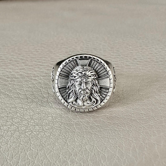 Jesus YHWH Yahweh Hebrew Jewish Christian God Ring