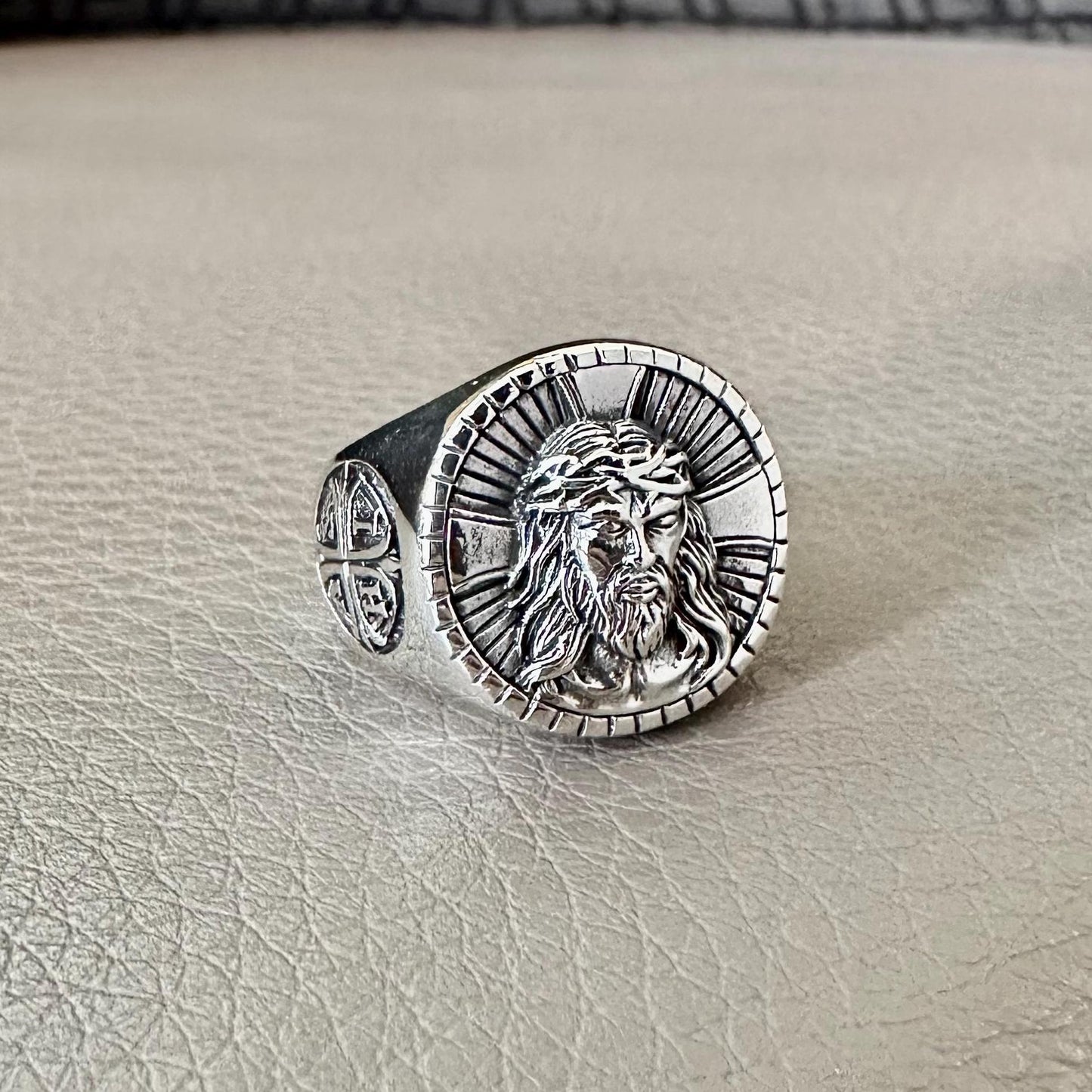 Jesus YHWH Yahweh Hebrew Jewish Christian God Ring