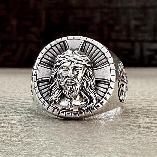 Jesus YHWH Yahweh Hebrew Jewish Christian God Ring
