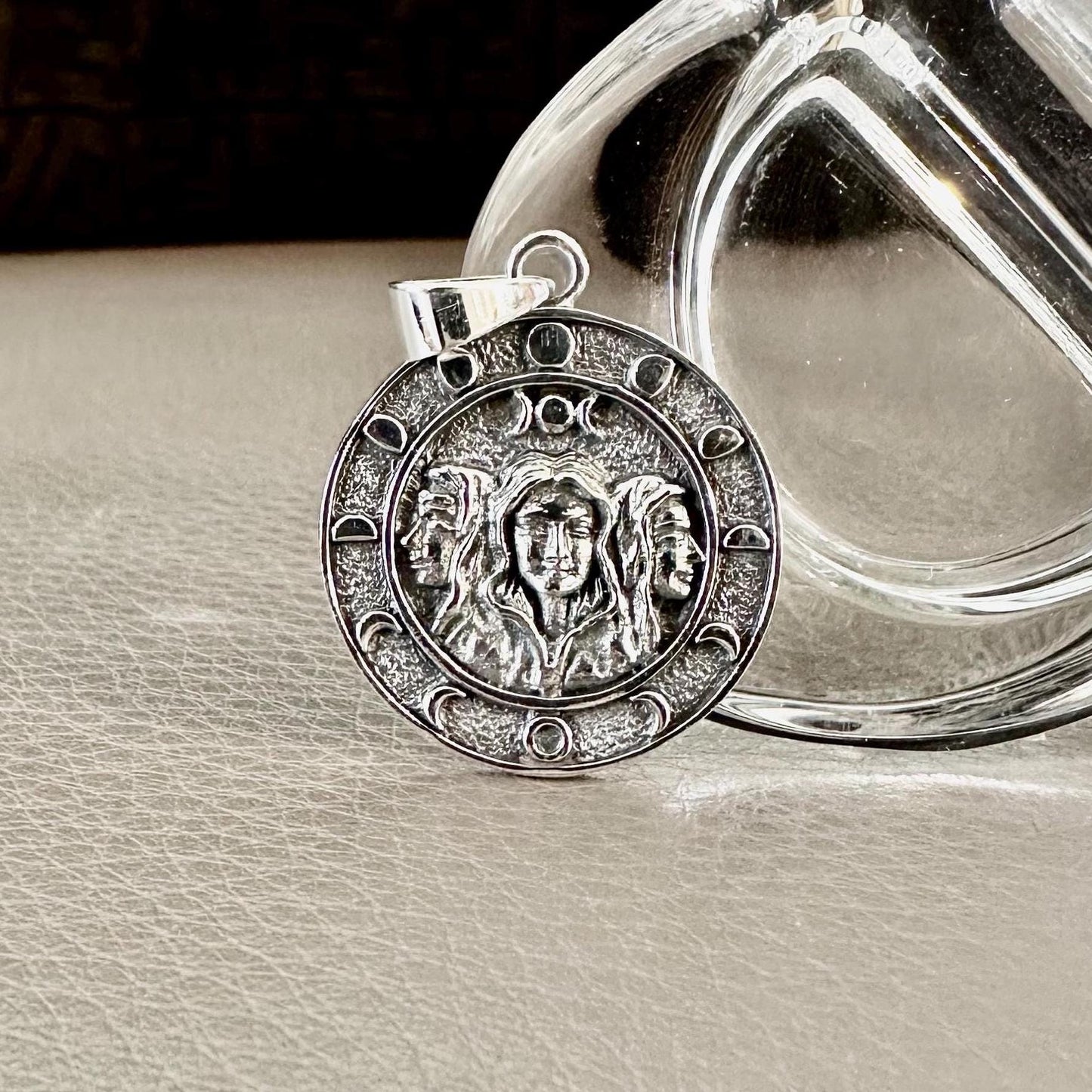 Luna Deities Crescent Moon Goddess Wiccan Pendant/Necklace