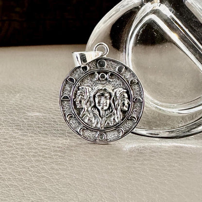 Luna Deities Crescent Moon Goddess Wiccan Pendant/Necklace
