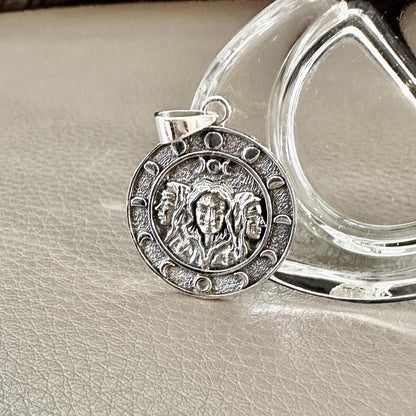 Luna Deities Crescent Moon Goddess Wiccan Pendant/Necklace