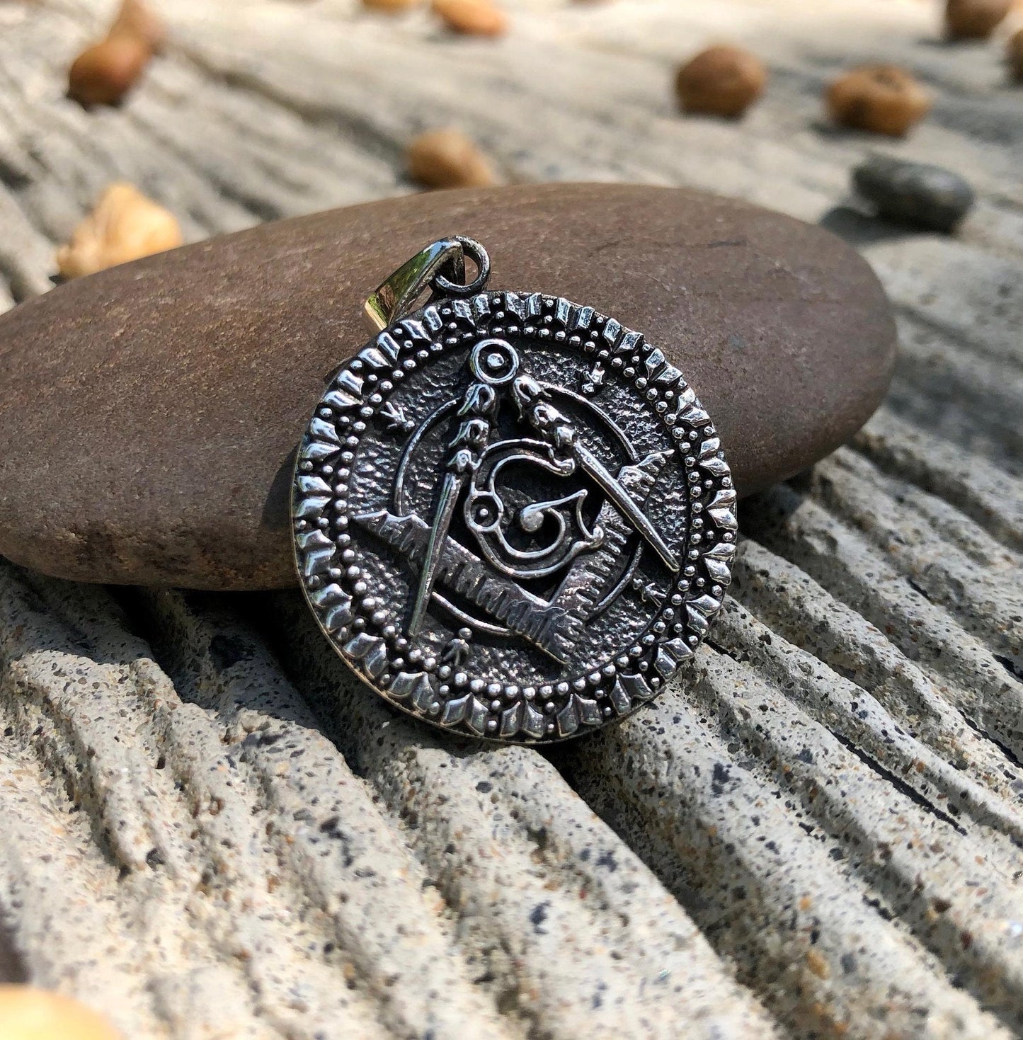Freemason Masonic Illuminati Brotherhood Pendant/Necklace
