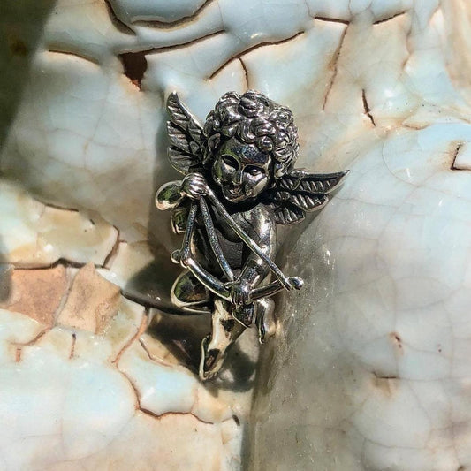 Cupid God of Love Eros Angel Pendant/Necklace