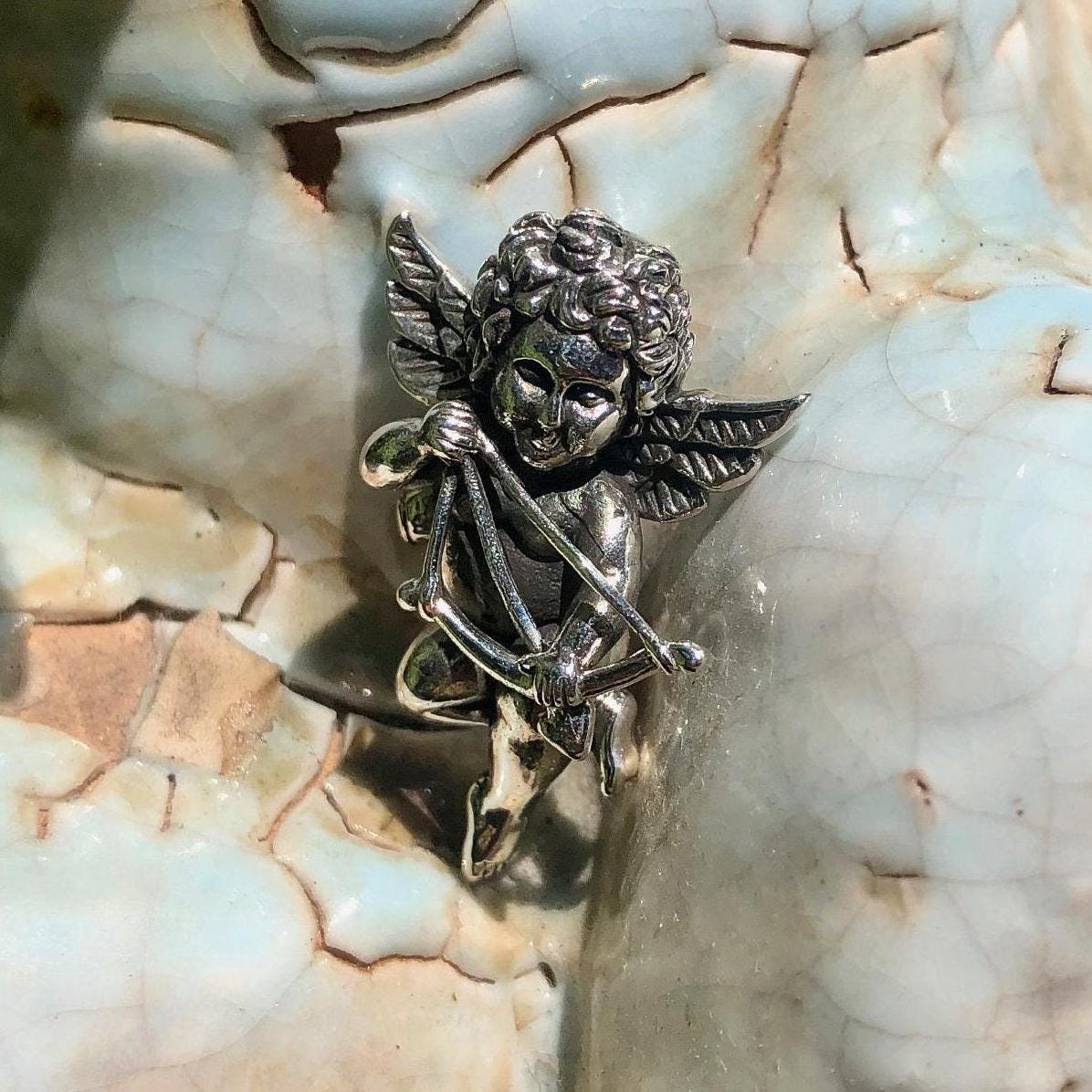 Cupid Eros Amor Greek Angel Pendant/Necklace