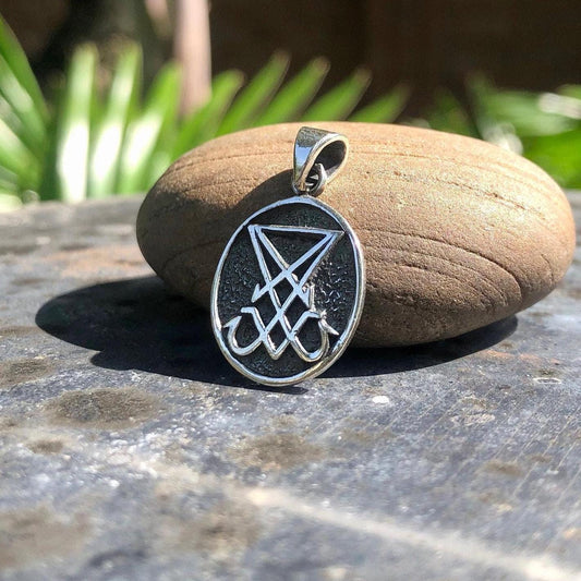 Lucifer Sigil Satanic Seal Pendant/Necklace