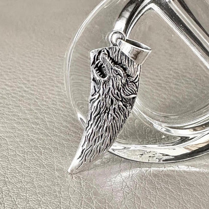 Fenrir Viking Mythology Wolf Fang Pendant/Necklace